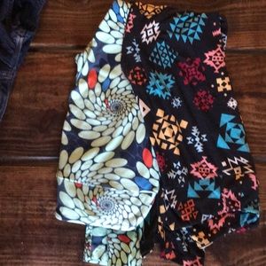 Lularoe leggings one size in perfect condition